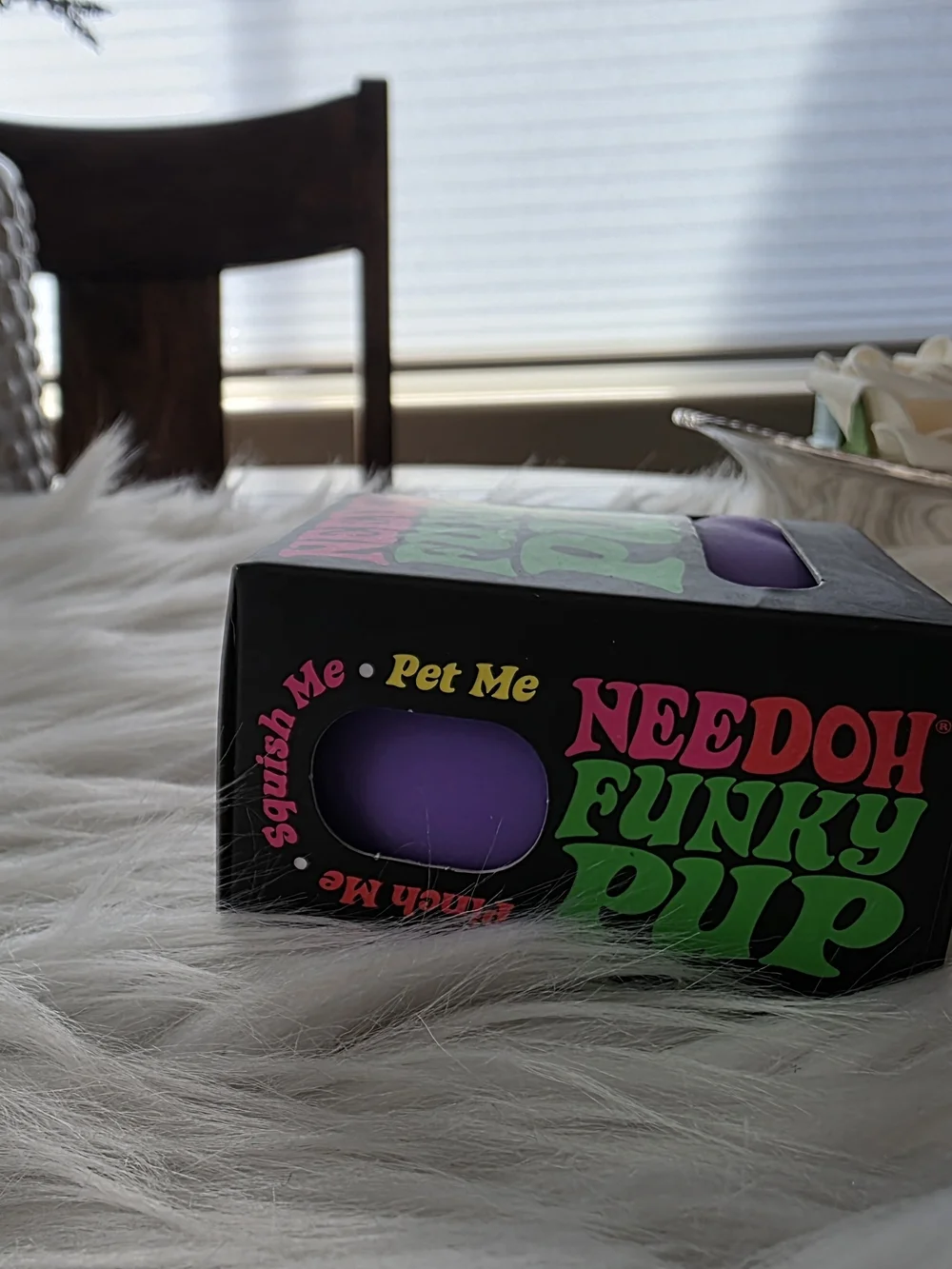 NeeDoh Funky Pup In Purple Brand New In Box